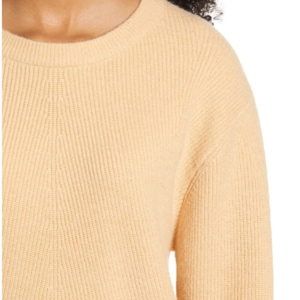 All in Favor Ribbed Crew Neck Sweater